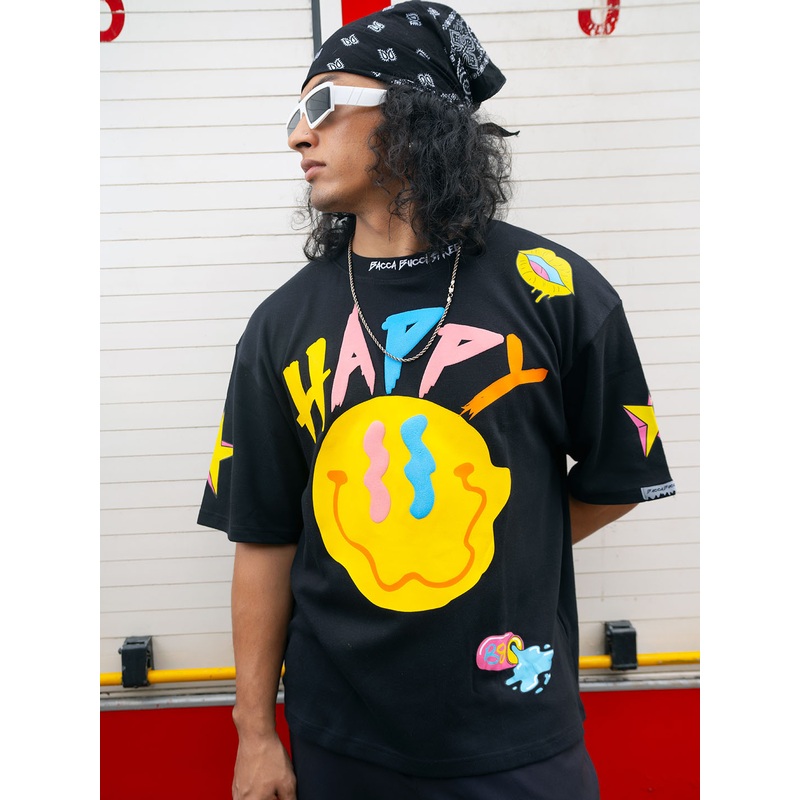 Happy – Oversized t-shirt|XS|S|M|L|XL|XXL