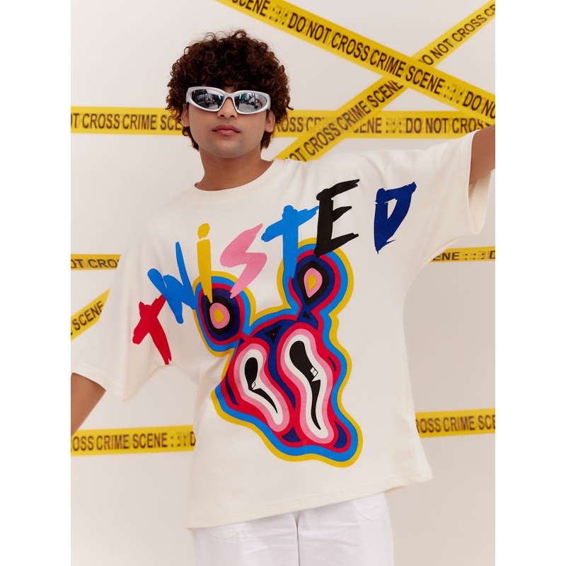 Twisted- Oversized t-shirt|XS|S|M|L|XL|XXL