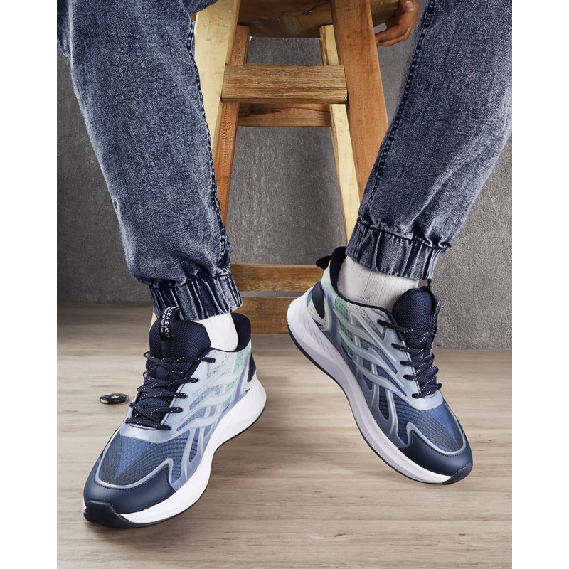 Bacca Bucci HELIX Men’s Low-Top Casual Athleisure Shoes