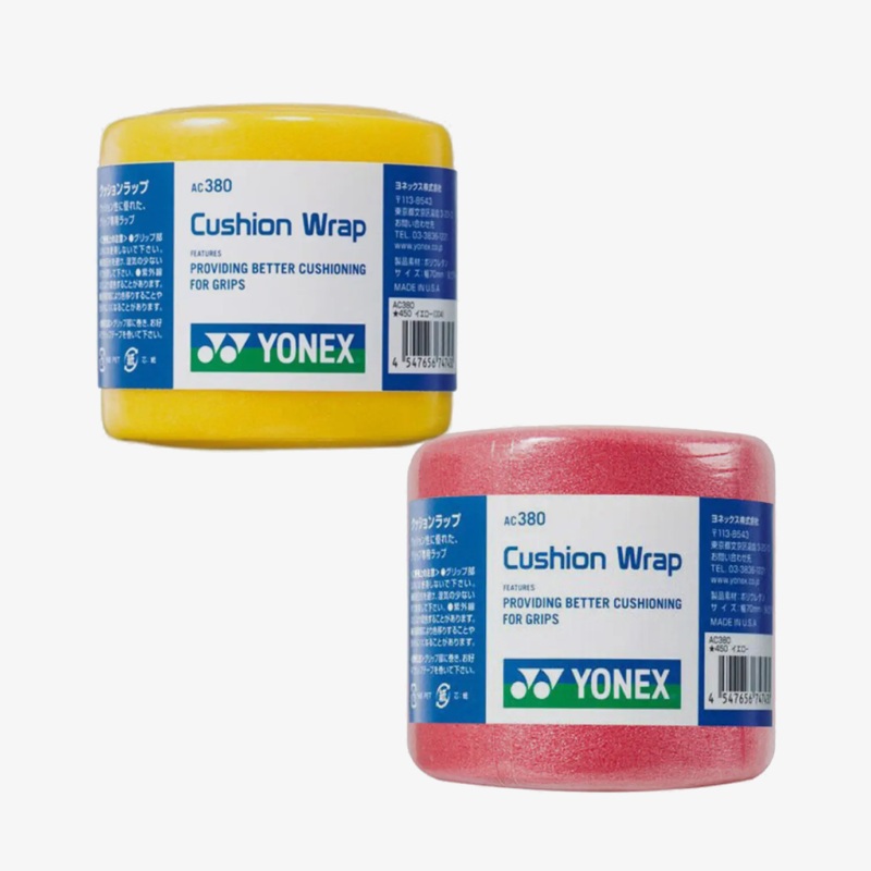 Yonex AC380 Cushion Wrap|Yellow