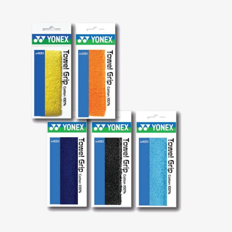 Yonex AC402EX Towel Grip|Black|Yellow|Orange|SAX