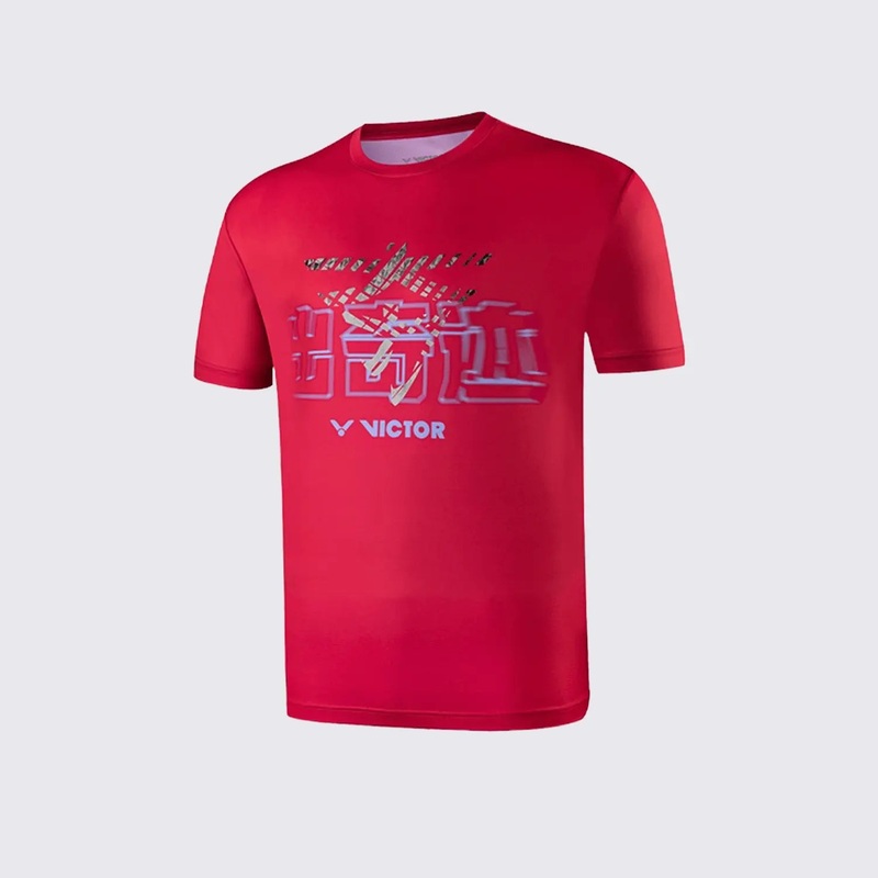 Victor T-Shirt Hang D (Red)|XXSmall|X-Small|Small|Medium|Large|X-Large