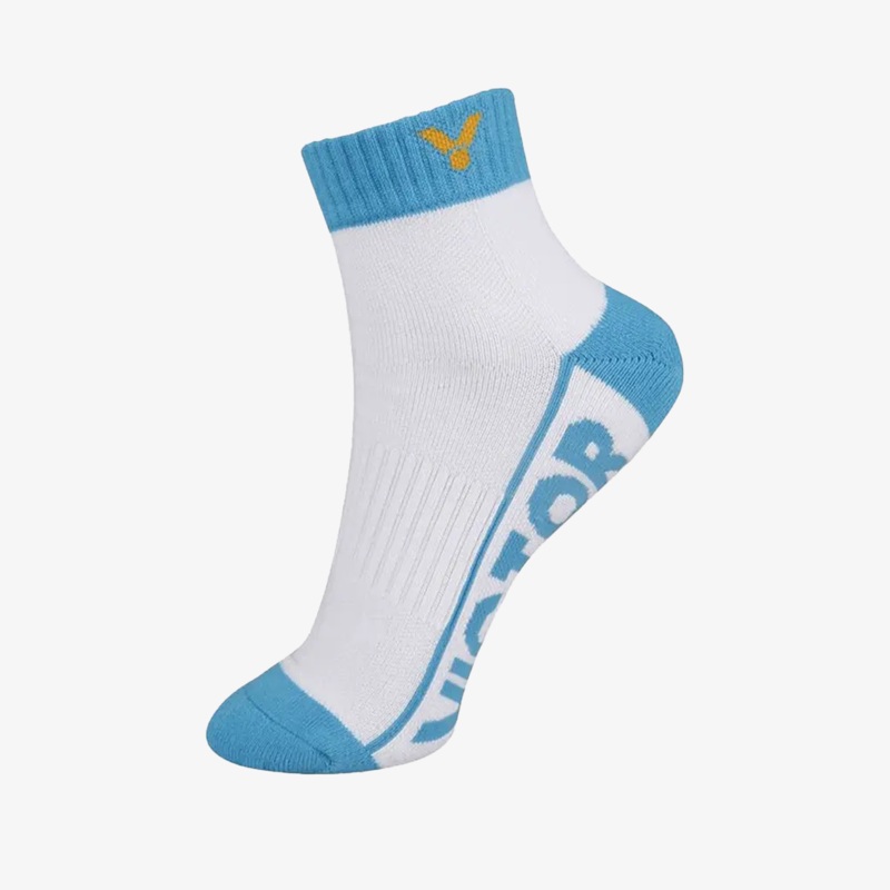 Victor Women’s Sports Socks SK235 AM (White/Light Blue)
