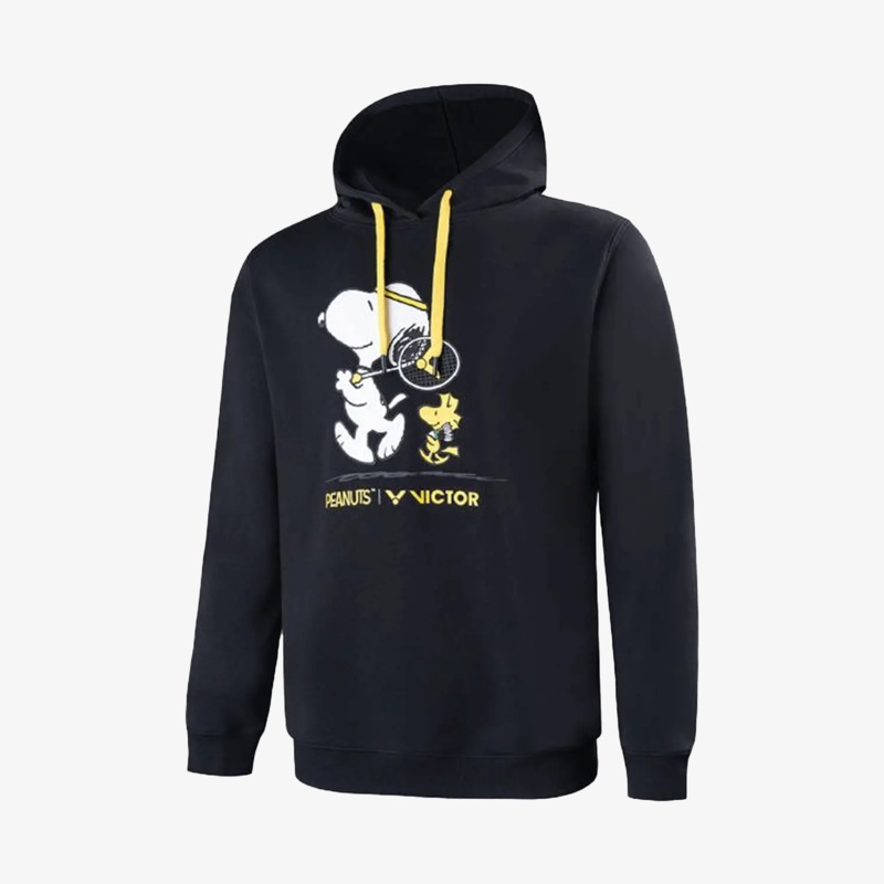 Victor x Peanuts Sweat Hoodie T-SNE C (Black)