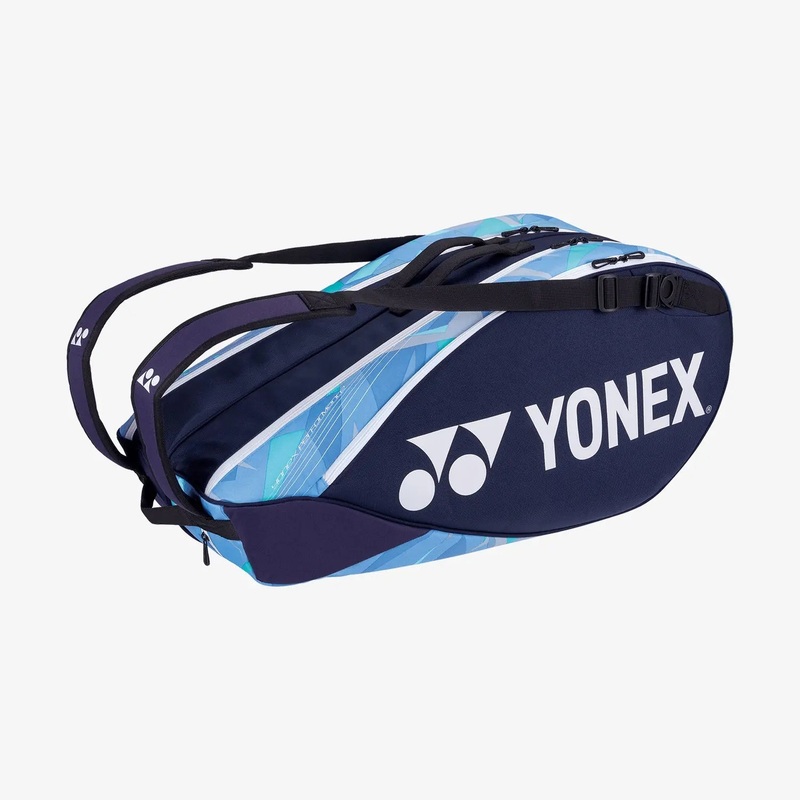 Yonex 92226 (Navy Saxe) 6pk Badminton Tennis Racket Bag