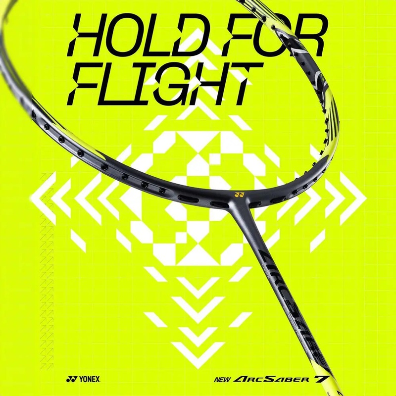 Yonex ArcSaber 7 Play (Gray/Yellow) – PreStrung