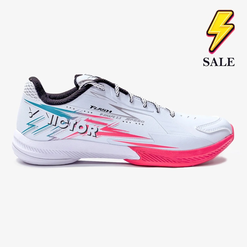 Victor Flash AQ (White)|Men 4.0 / Women 5.5 (22.0cm)|Men 4.5 / Women 6.0 (22.5cm)|Men 5.0 / Women 6.5 (23.0cm)|Men 5.5 / Women 7 (23.5cm)|Men 6.0 / Women 7.5 (24.0cm)|Men 6.5 / Women 8.0 (24.5cm)|Men 7.0 / Women 8.5 (25.0cm)|Men 7.5 / Women 9.0 (25.5cm)|M