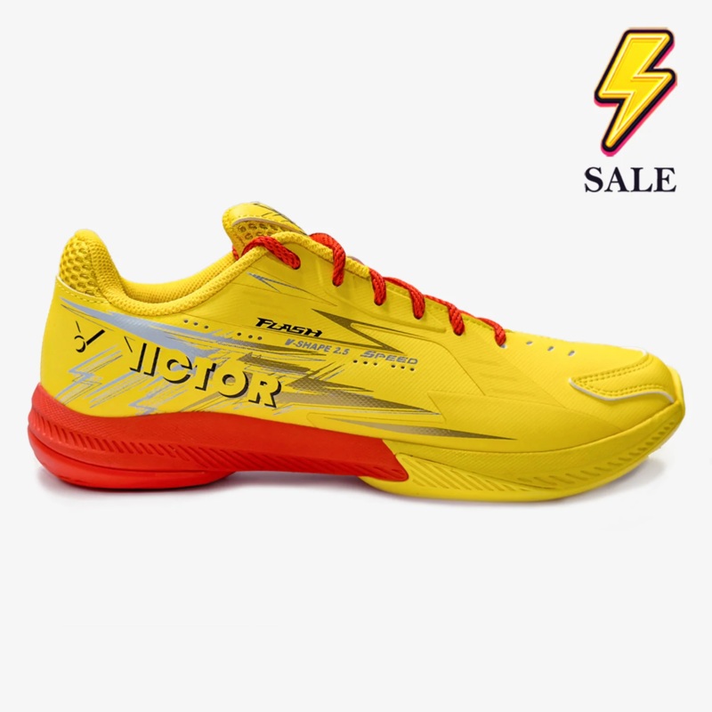 Victor Flash E (Yellow)|Men 4.0 / Women 5.5 (22.0cm)|Men 4.5 / Women 6.0 (22.5cm)|Men 5.0 / Women 6.5 (23.0cm)|Men 5.5 / Women 7 (23.5cm)|Men 6.0 / Women 7.5 (24.0cm)|Men 6.5 / Women 8.0 (24.5cm)|Men 7.0 / Women 8.5 (25.0cm)|Men 7.5 / Women 9.0 (25.5cm)|M