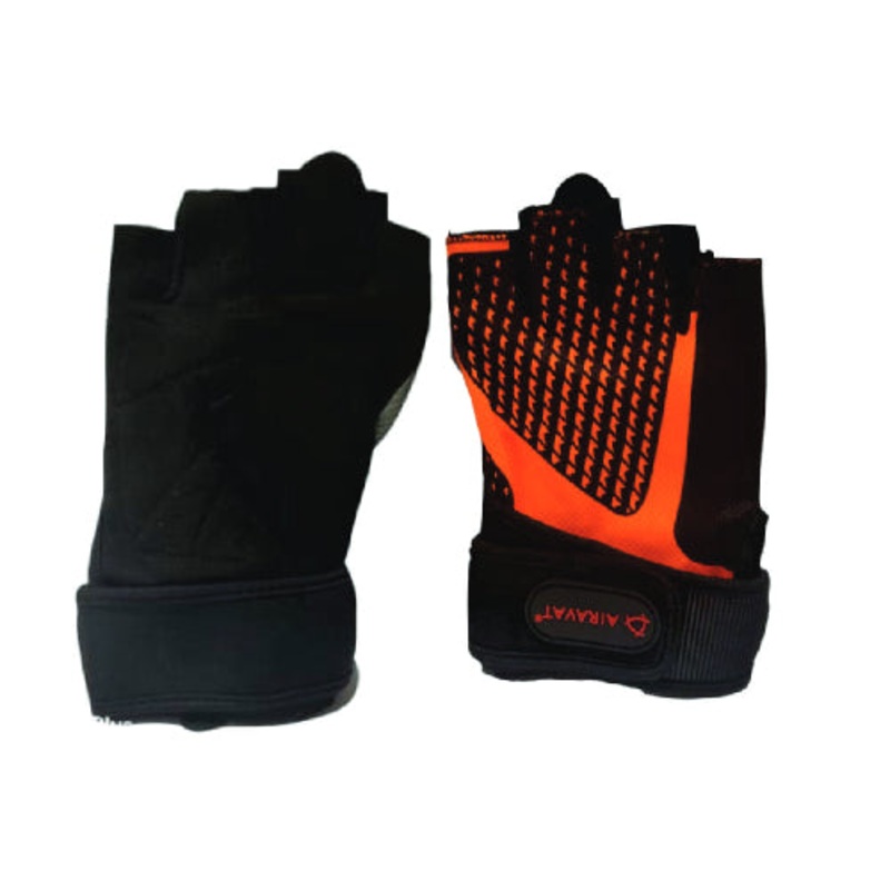 GYM GLOVES 4214|Orange|Green|Black|Medium|Large|XL|XXL