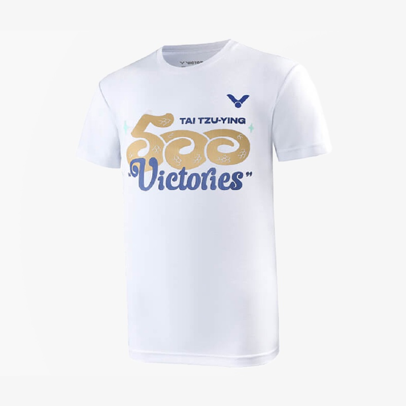 Victor x Tai Tzu Ying 500 Victories Shirt (White) T-TTY500A