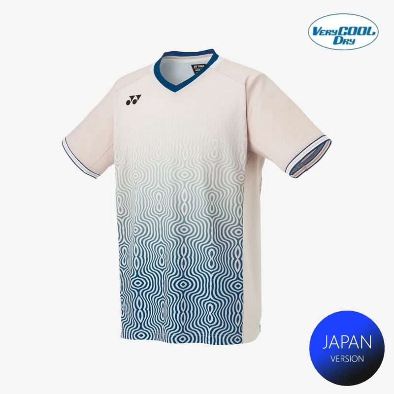 Yonex Men’s Crew Neck Tournament Shirt 10567OM (Oatmeal)