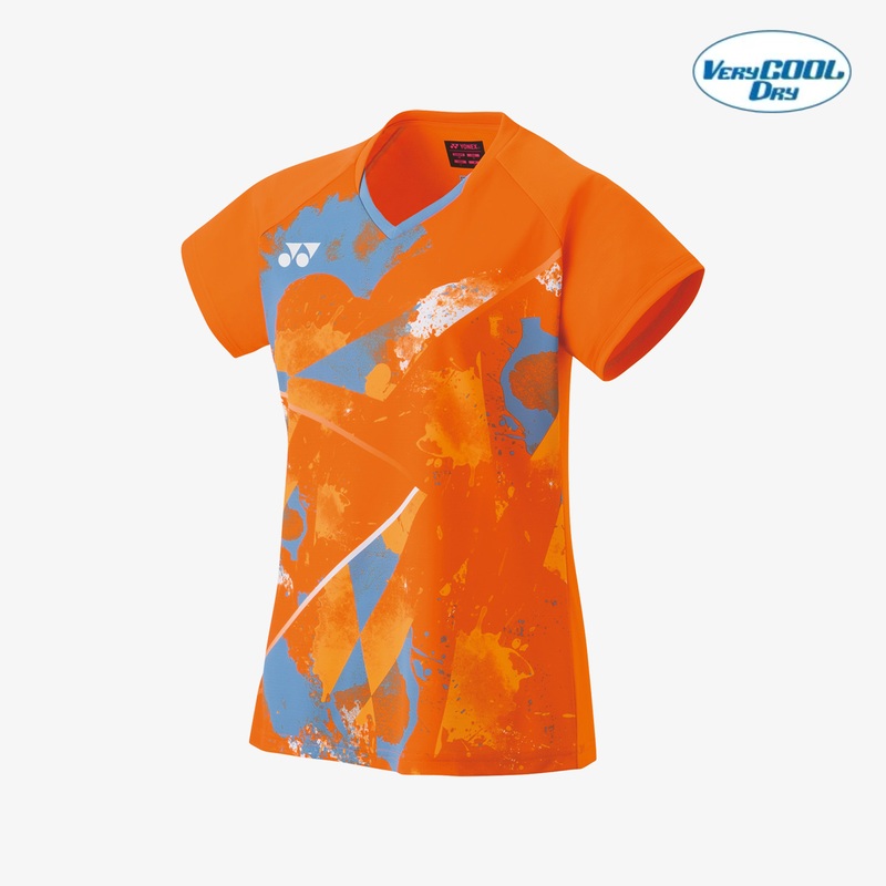 Yonex Women’s Crew Neck Tournament Shirt 20771BOR (Bright Orange)
