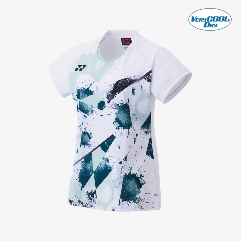 Yonex Women’s Crew Neck Tournament Shirt 20771W (White)