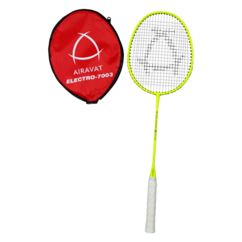 BADMINTON RACKET ELECTRO 7003|Yellow|Blue|Light Blue|Black