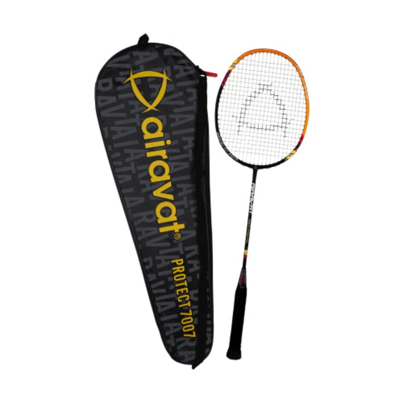 BADMINTON RACKET PROTEC 7007|Orange|Yellow|Red|Blue