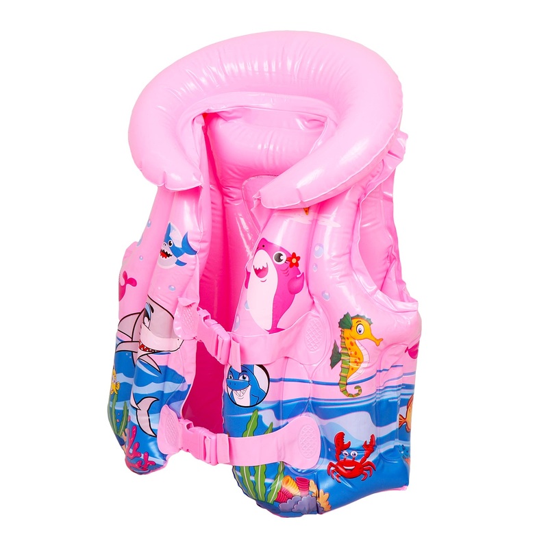 CHILDREN’S SWIMMING JACKET|Pink|Blue