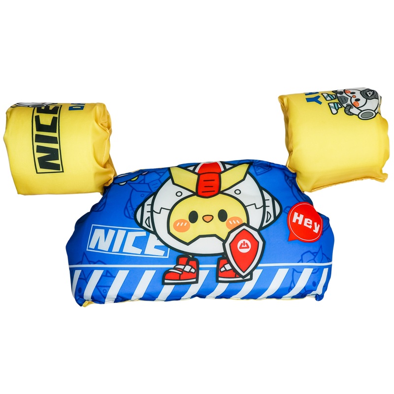 SWIMMING ARM AND CHEST GUARD|ROBOT|STAR|GREEN SHARK|BLUE SHARK|WATERMELON