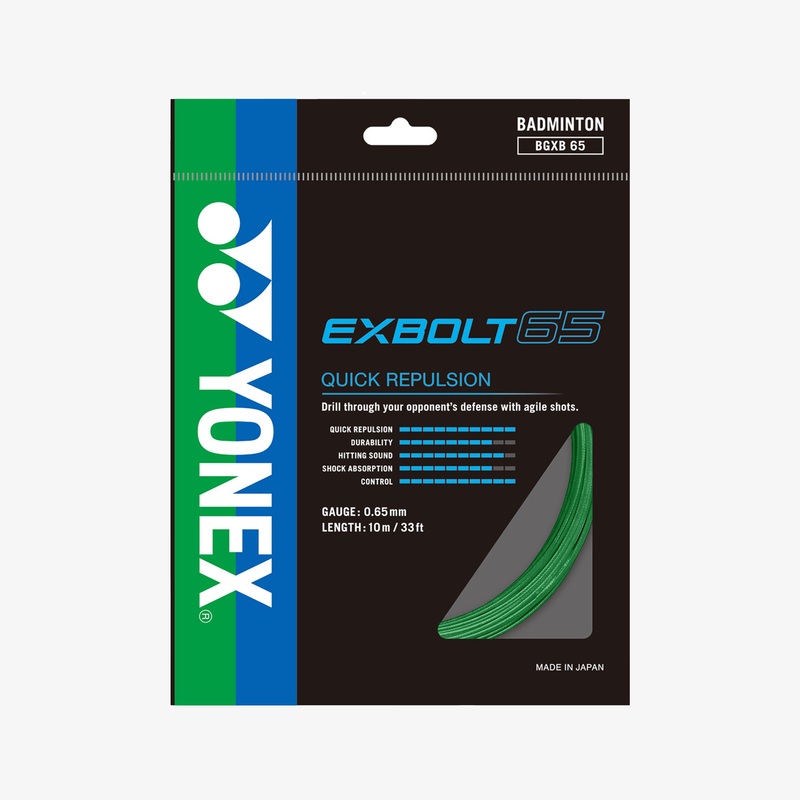 Yonex Exbolt 65 10m Badminton String (7 Colors)