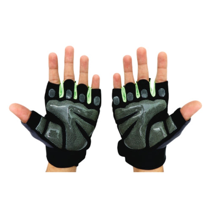 GYM GLOVES 4212|Green|Red|Orange|Blue|Black|MEDIUM|LARGE|XL|XXL