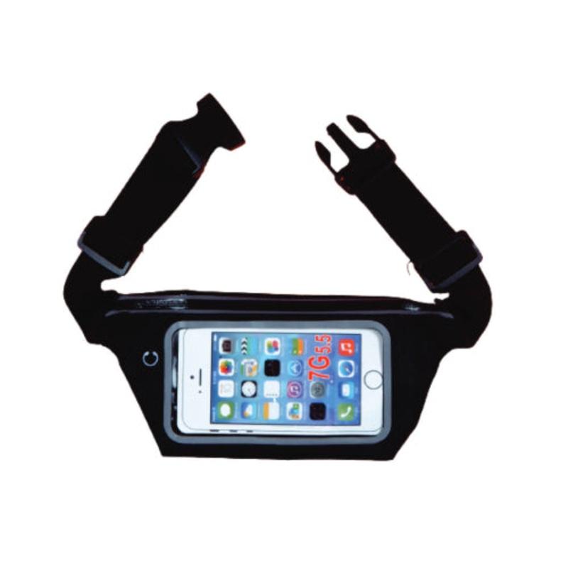WAIST MOBILE POUCH 4219|Neon Pink|Yellow|Blue|Black|Green|Red
