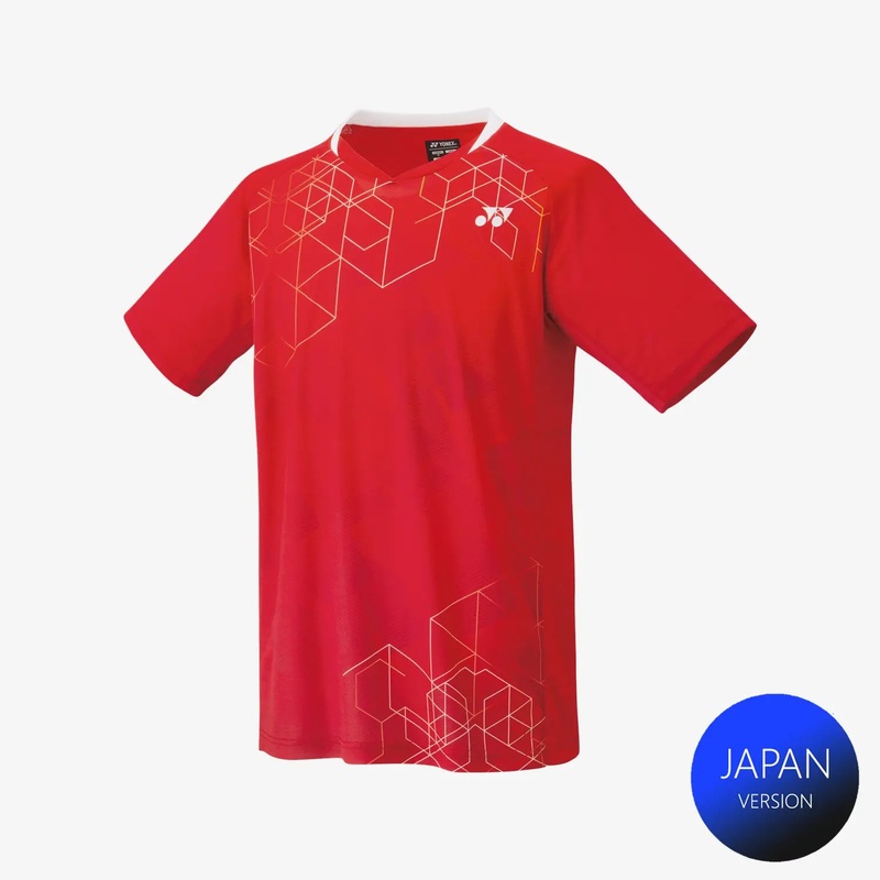 Yonex Men’s Crew Neck Shirt 10602 (Sunset Red)