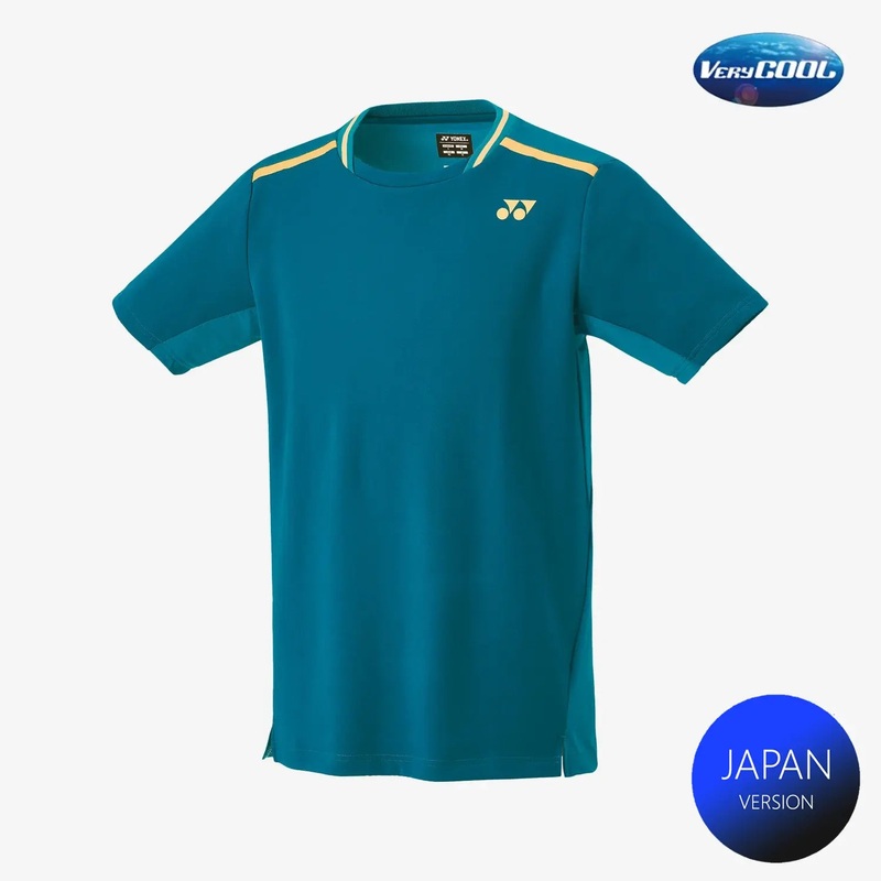 Yonex Men’s Crew Neck Shirts 10559 (Blue Green)
