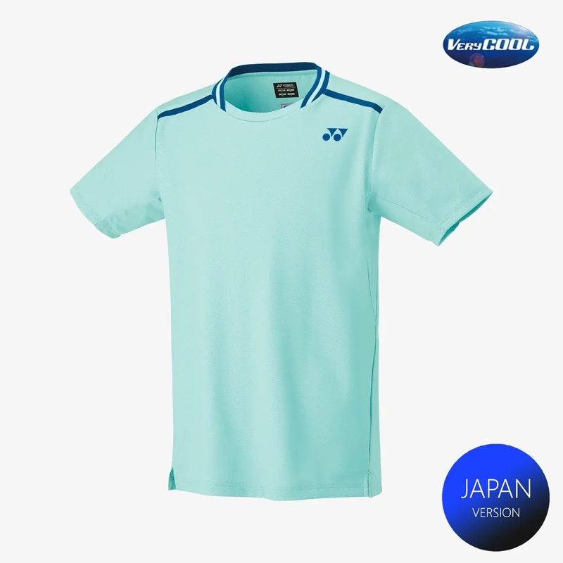 Yonex Men’s Crew Neck Shirts 10559 (Cyan)