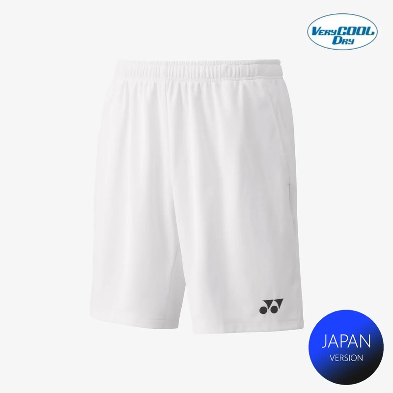 Yonex Men’s Knit Shorts 15189 (White)