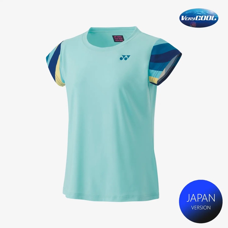 Yonex Women’s Crew Neck Shirt 20754 (Cyan)