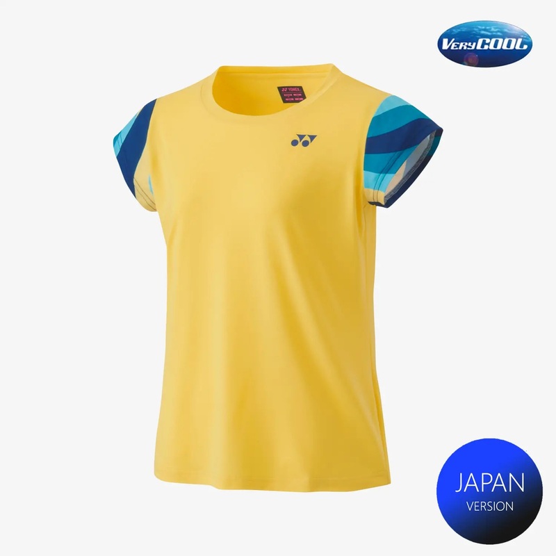 Yonex Women’s Crew Neck Shirt 20754 (Soft Yellow)