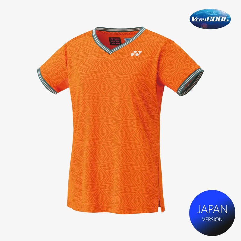 Yonex Women’s Crew Neck Shirt 20758 (Bright Orange)
