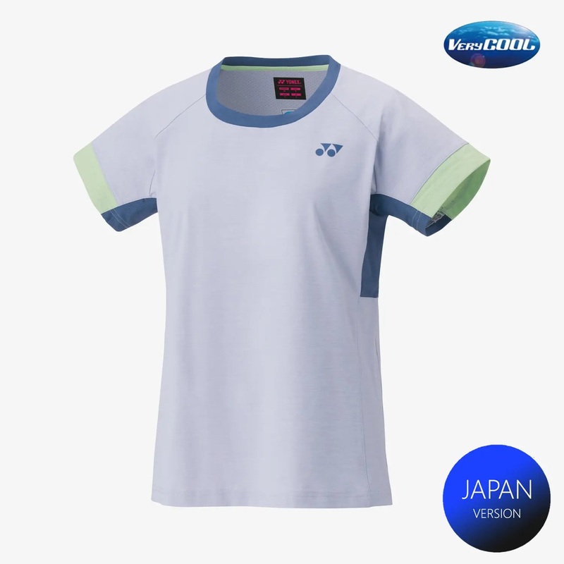 Yonex Women’s Crew Neck Shirt 20770 (Mist Blue)