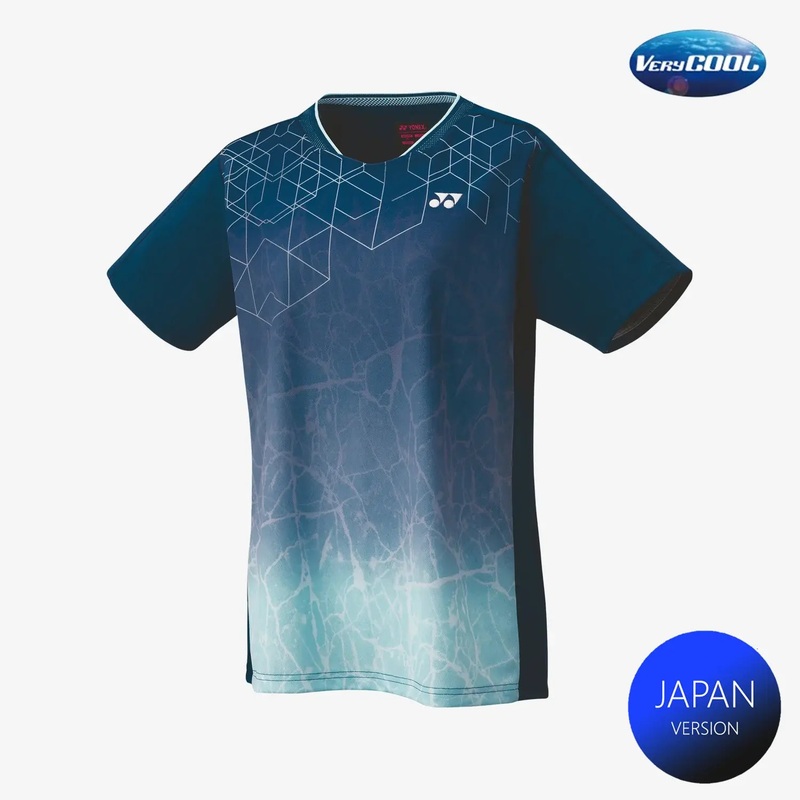 Yonex Women’s Crew Neck Tournament Shirts 20814 (Dark Navy)