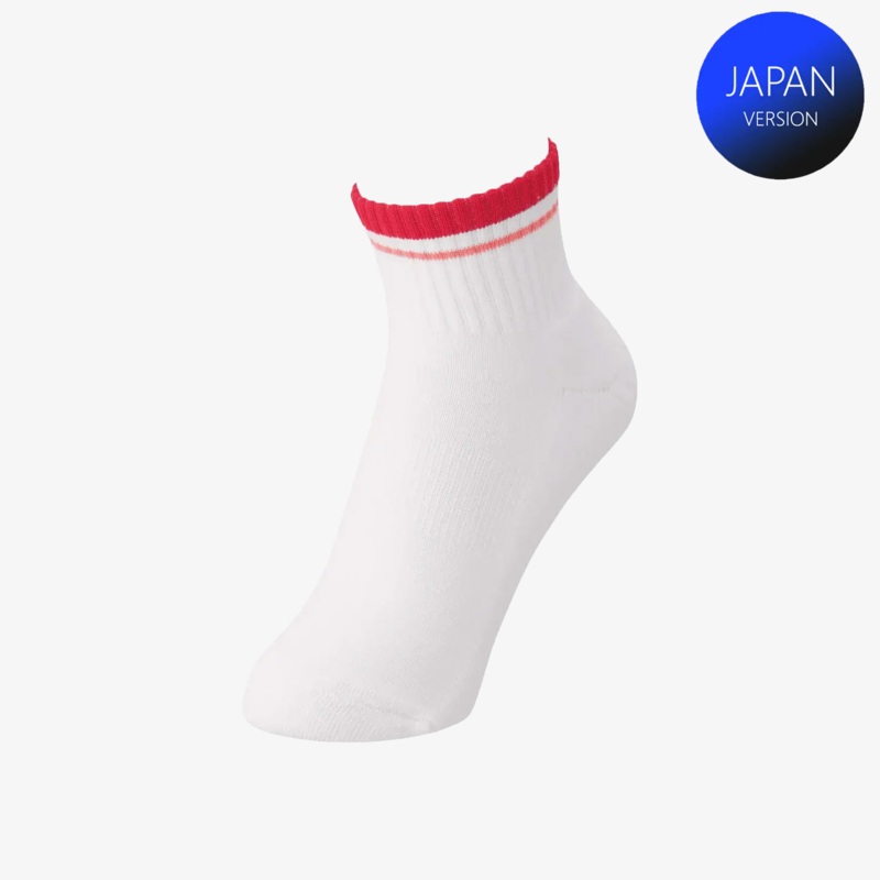 Yonex Women’s Sports Crew Socks 29197 (Sunset Red) S