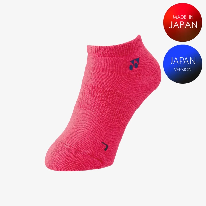 Yonex Women’s Sports Low Cut Socks 29121 (Geranium pink) S
