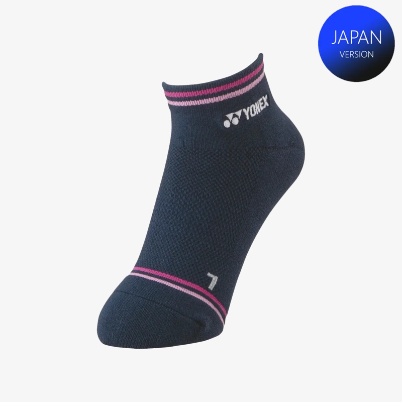 Yonex Women’s Sports Low Cut Socks 29181 (Navy/Pink) S