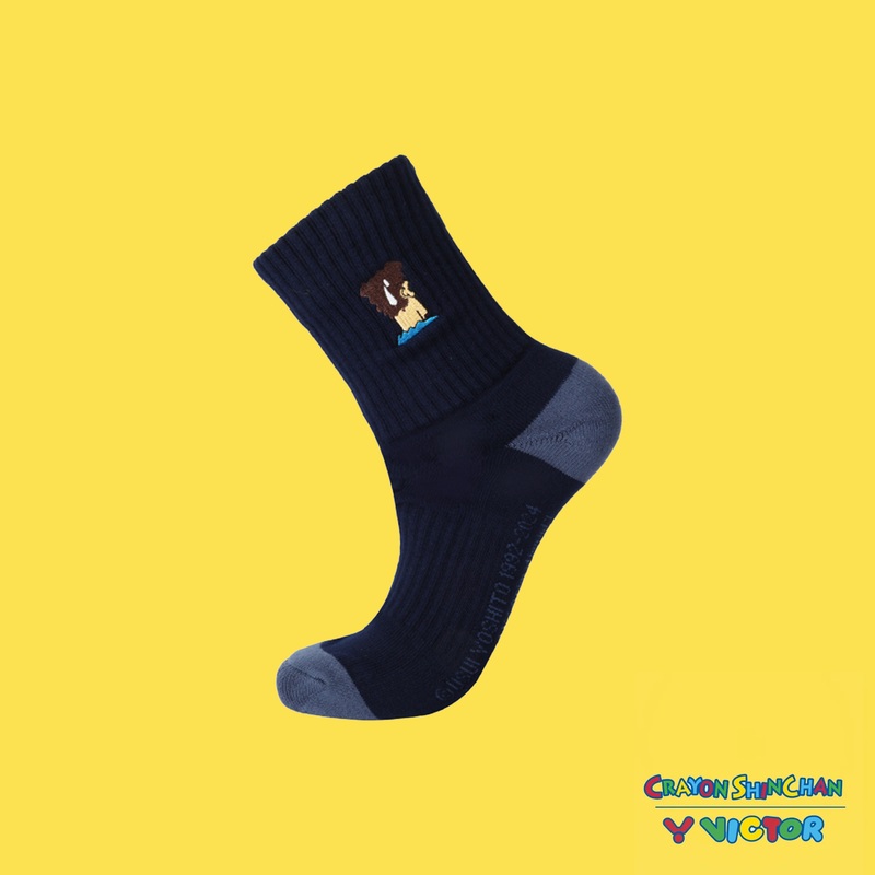 Victor x Crayon Shin Chan Women’s Sports Socks SK-4505CS-B-M (Navy Blue)
