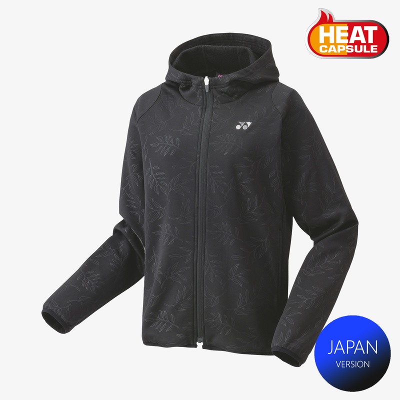 Yonex Women’s Knitted Warm-Up Hoodie 58112 (Black)