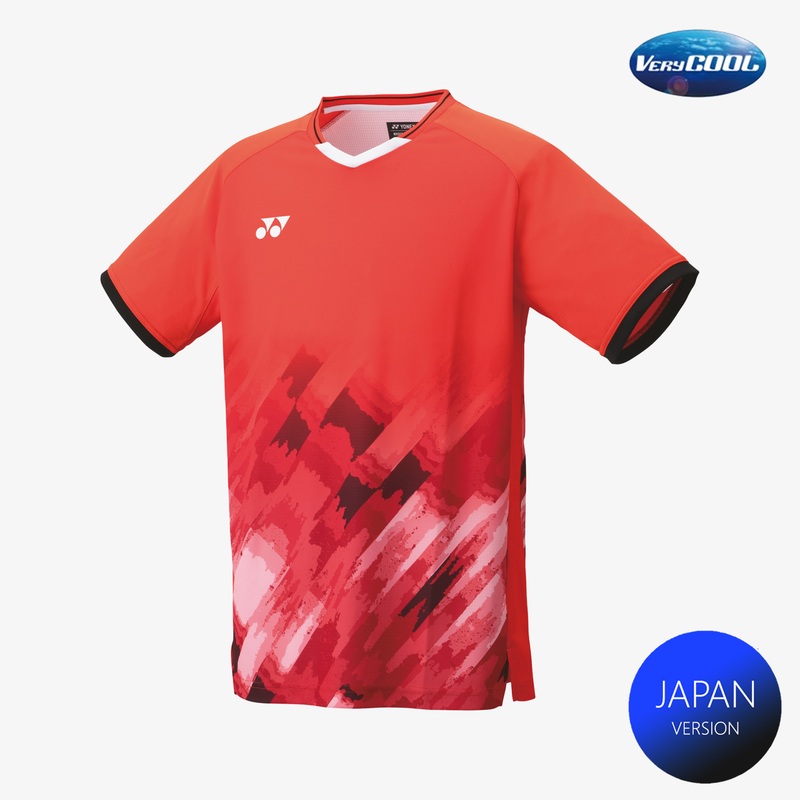 Yonex Men’s Game Shirts 10581 (Flash Orange)