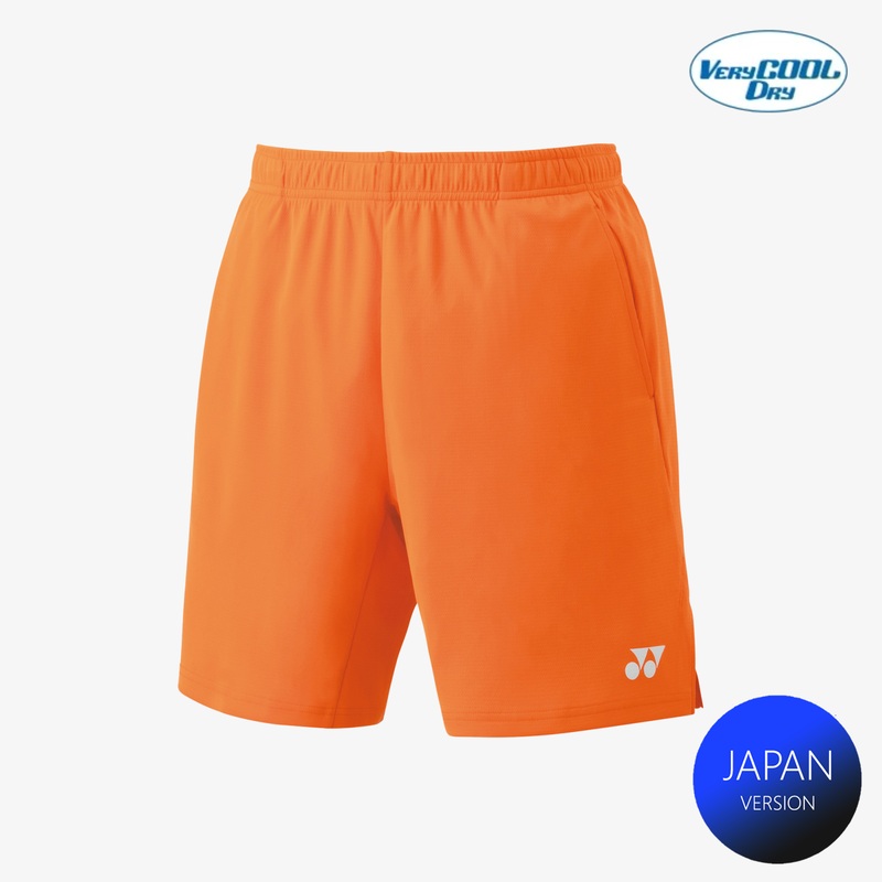 Yonex Men’s Knitted Half Pants 15170 (Bright Orange)
