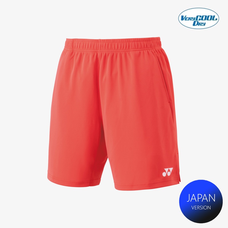 Yonex Men’s Knitted Half Pants 15170 (Pearl Red)