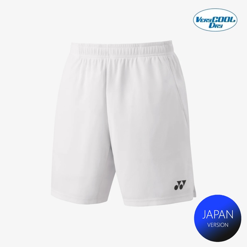 Yonex Men’s Knitted Half Pants 15170 (White)