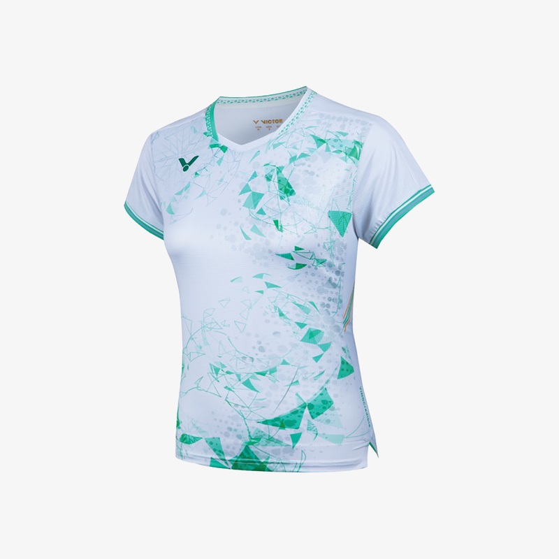 Victor Tai Tzu Ying Women’s T-Shirt T-51003TTY-G (Tiffany)