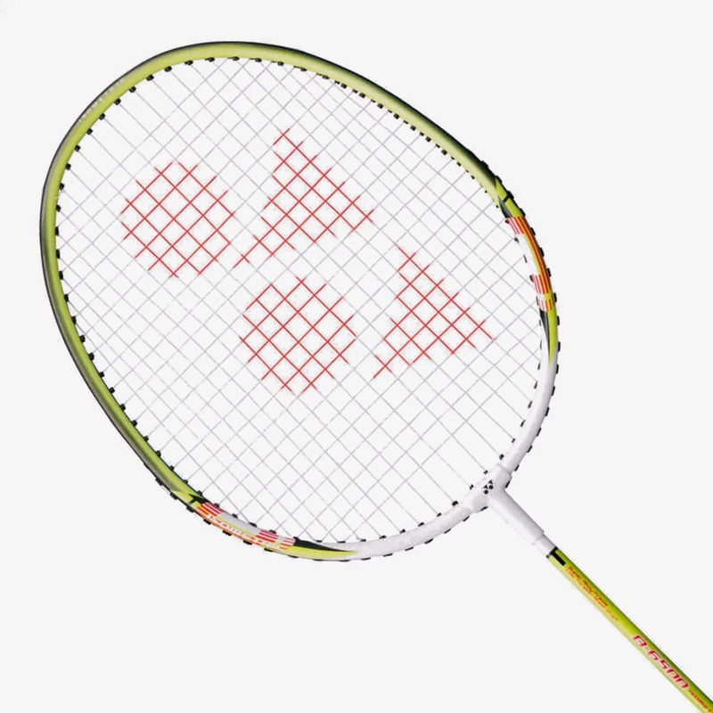 Yonex B6500 I B-Series (White/Lime) Pre-strung