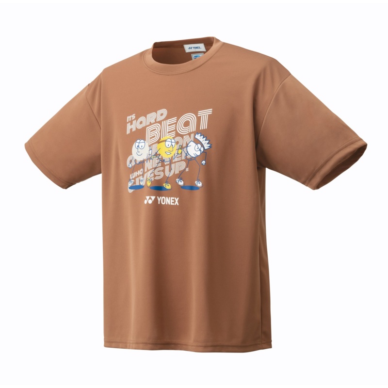 Yonex Badminton/ Tennis Sports Shirt 16726Y Brown (Made in Japan) MEN’S