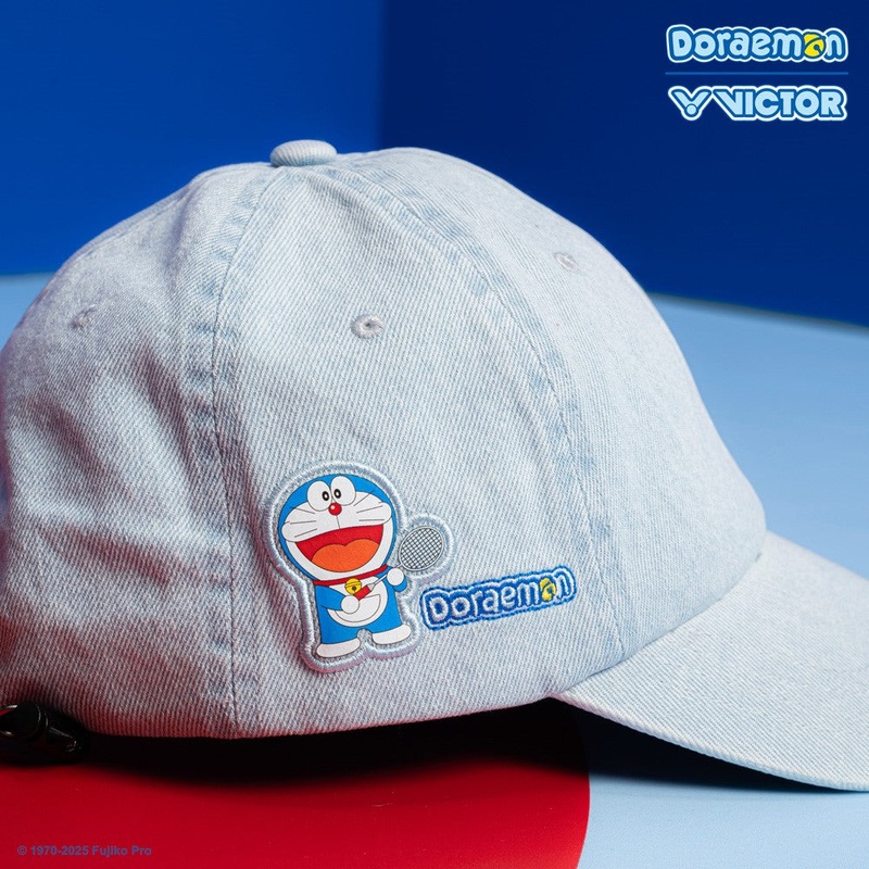 Victor x Doraemon Cap VC509DRM-M (Denim Blue)