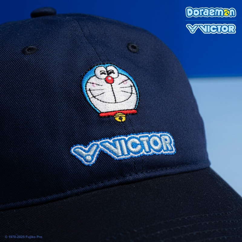 Victor x Doraemon Cap VC510DRM-B (Deep Sea Blue)