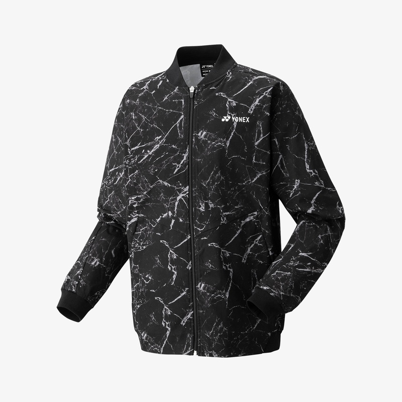 Yonex 2025 Men’s Warm-Up Jacket YM0041 (Black)