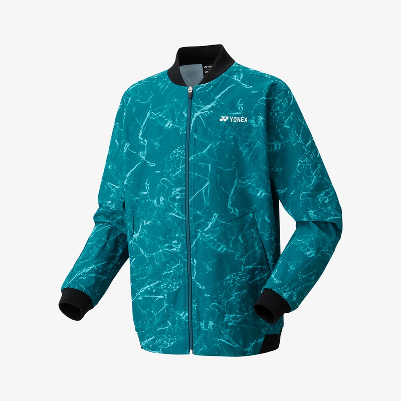 Yonex 2025 Men’s Warm-Up Jacket YM0041 (Blue Green)
