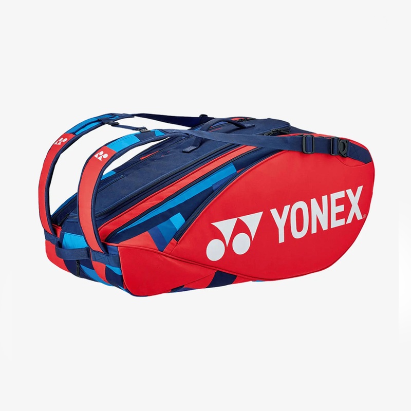 Yonex 92229 (Scarlet) 9pk Badminton Tennis Racket Bag